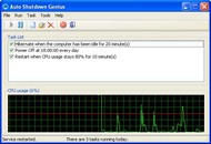 Auto Shutdown Genius screenshot
